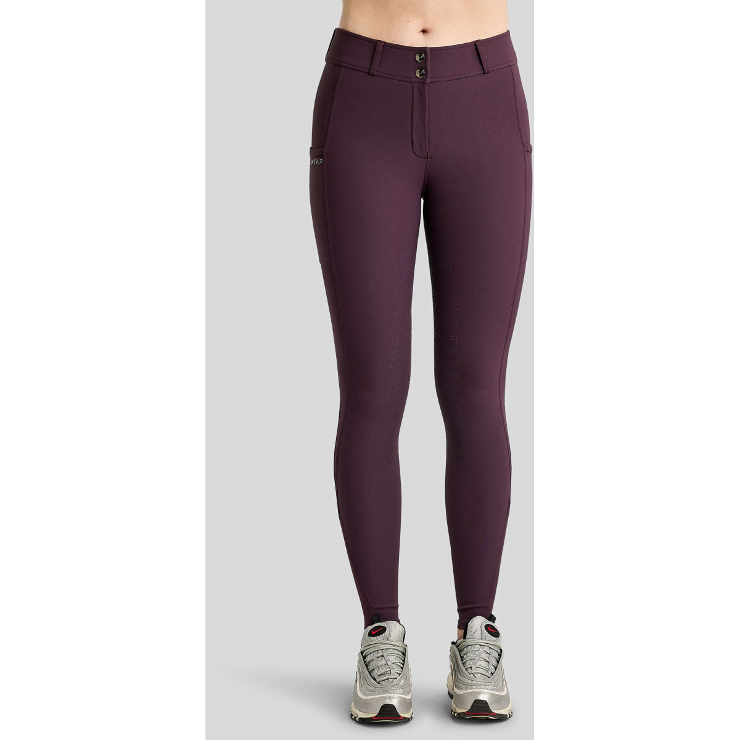 Montar Pantaloni da Equitazione Megan Full Grip Fig