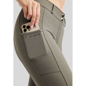 Montar Pantaloni da Equitazione Megan Full Grip Grigio