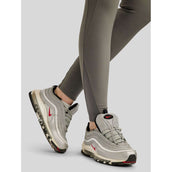 Montar Pantaloni da Equitazione Megan Full Grip Grigio