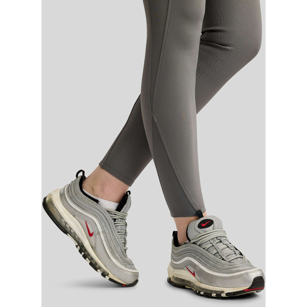 Montar Pantaloni da Equitazione Megan Full Grip Grigio