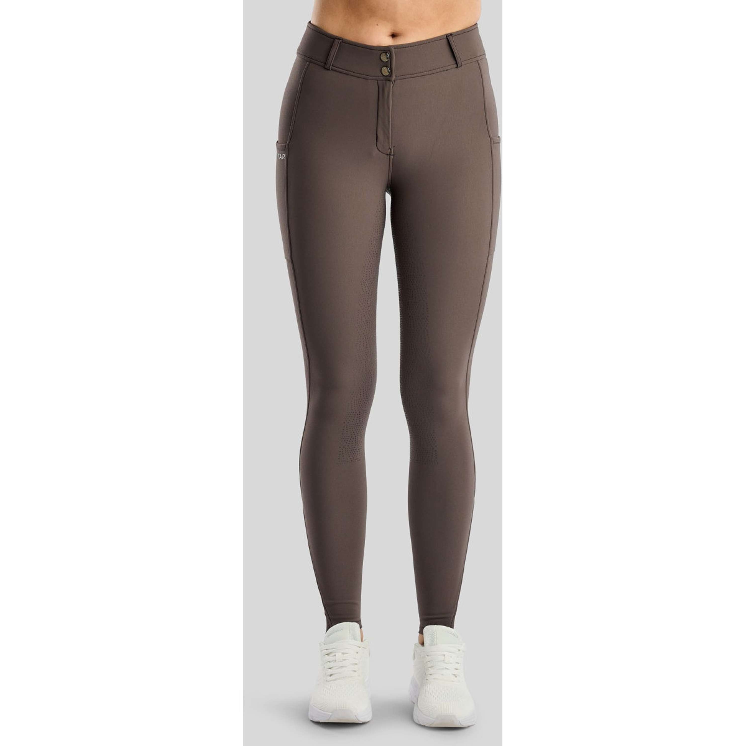 Montar Pantaloni da Equitazione MoMegan Full Grip Black Peony
