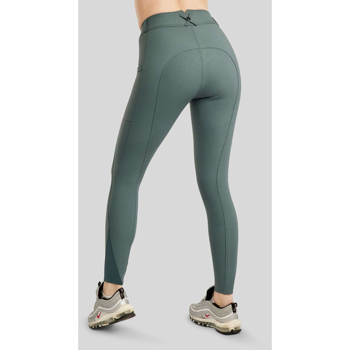 Montar Pantaloni da Equitazione Megan Full Grip Giada