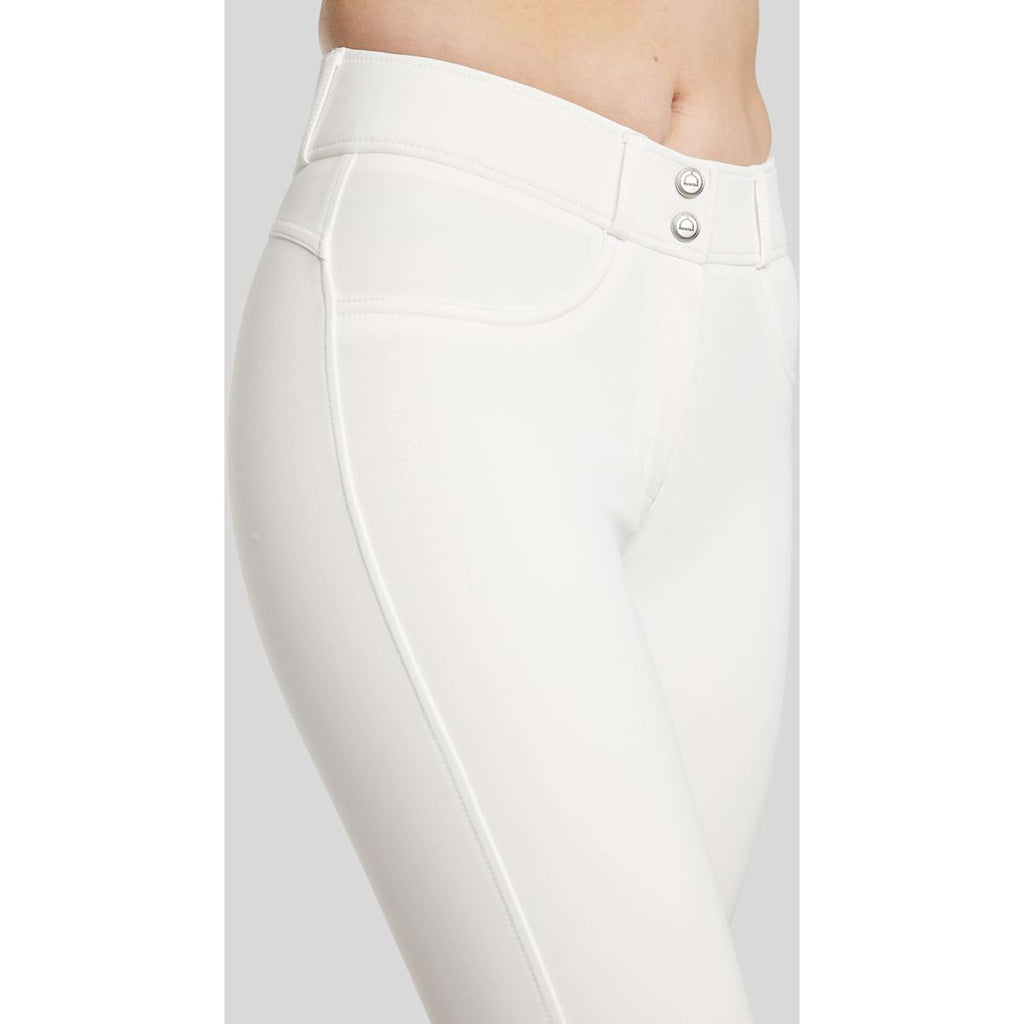 Montar Pantaloni da Equitazione Ess Highwaist Bianco