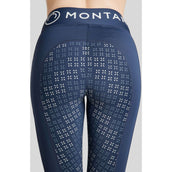 Montar Leggings da Equitazione Selena Pull On FullGrip Navy