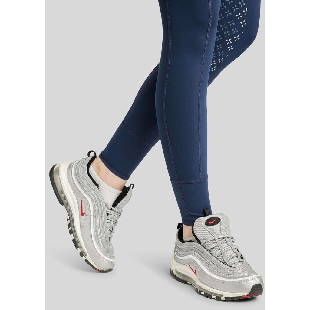 Montar Leggings da Equitazione Selena Pull On FullGrip Navy