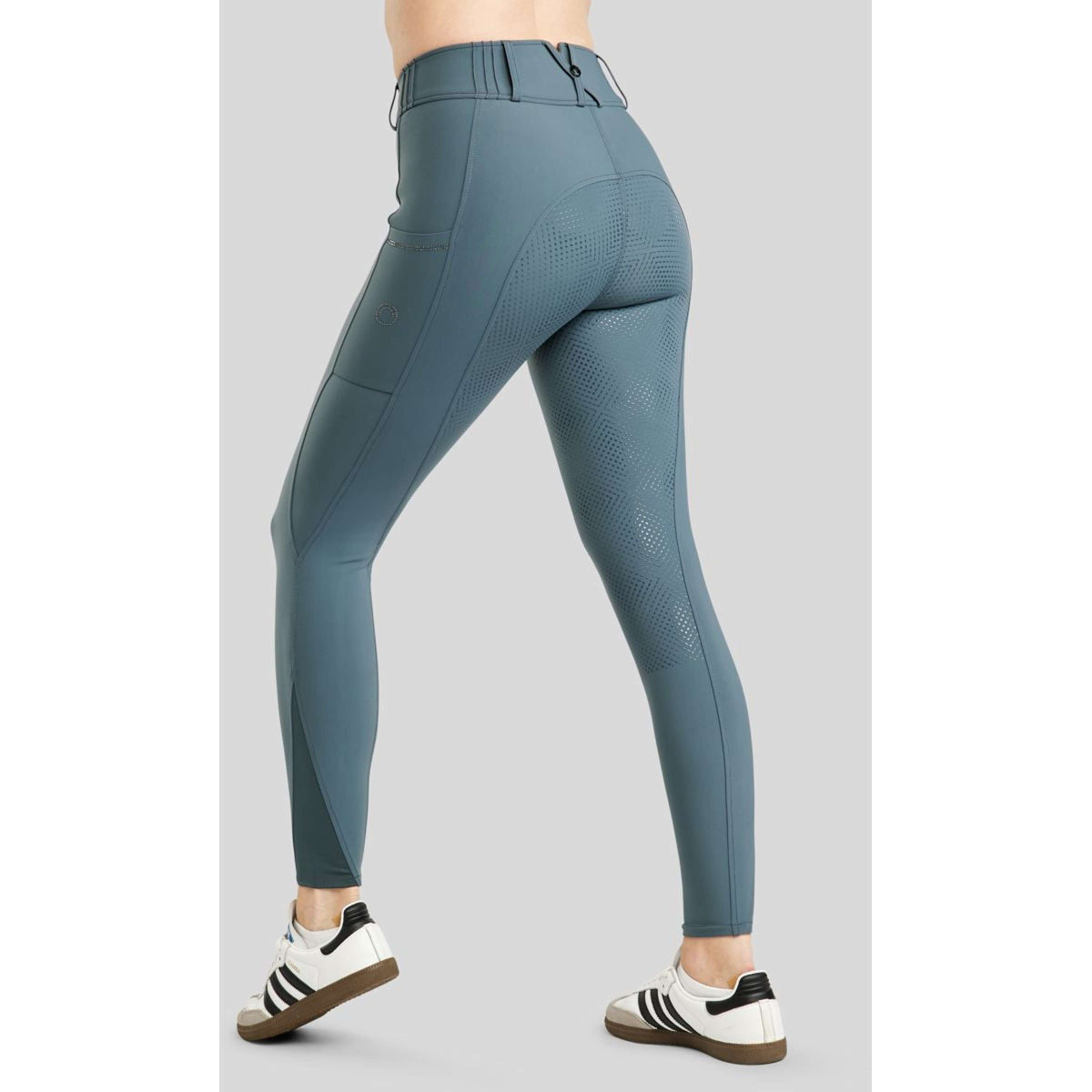 Montar Calzoni MoZuna Gun Metal Crystals Full Grip Dark Slate