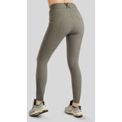 Montar Pantaloni da Equitazione MoLila Champagne Crystals Full Grip Grigio
