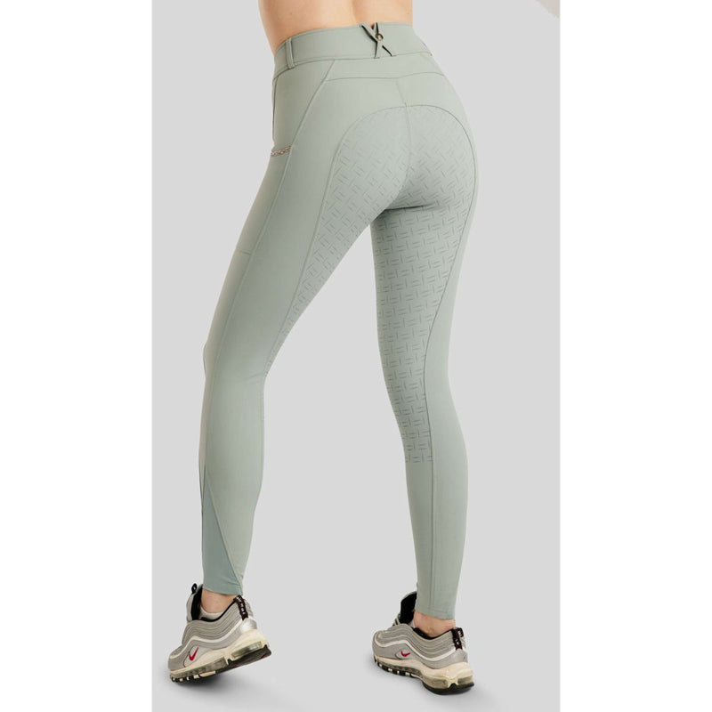 Montar Pantaloni da Equitazione MoLila Champagne Crystals Full Grip Torino