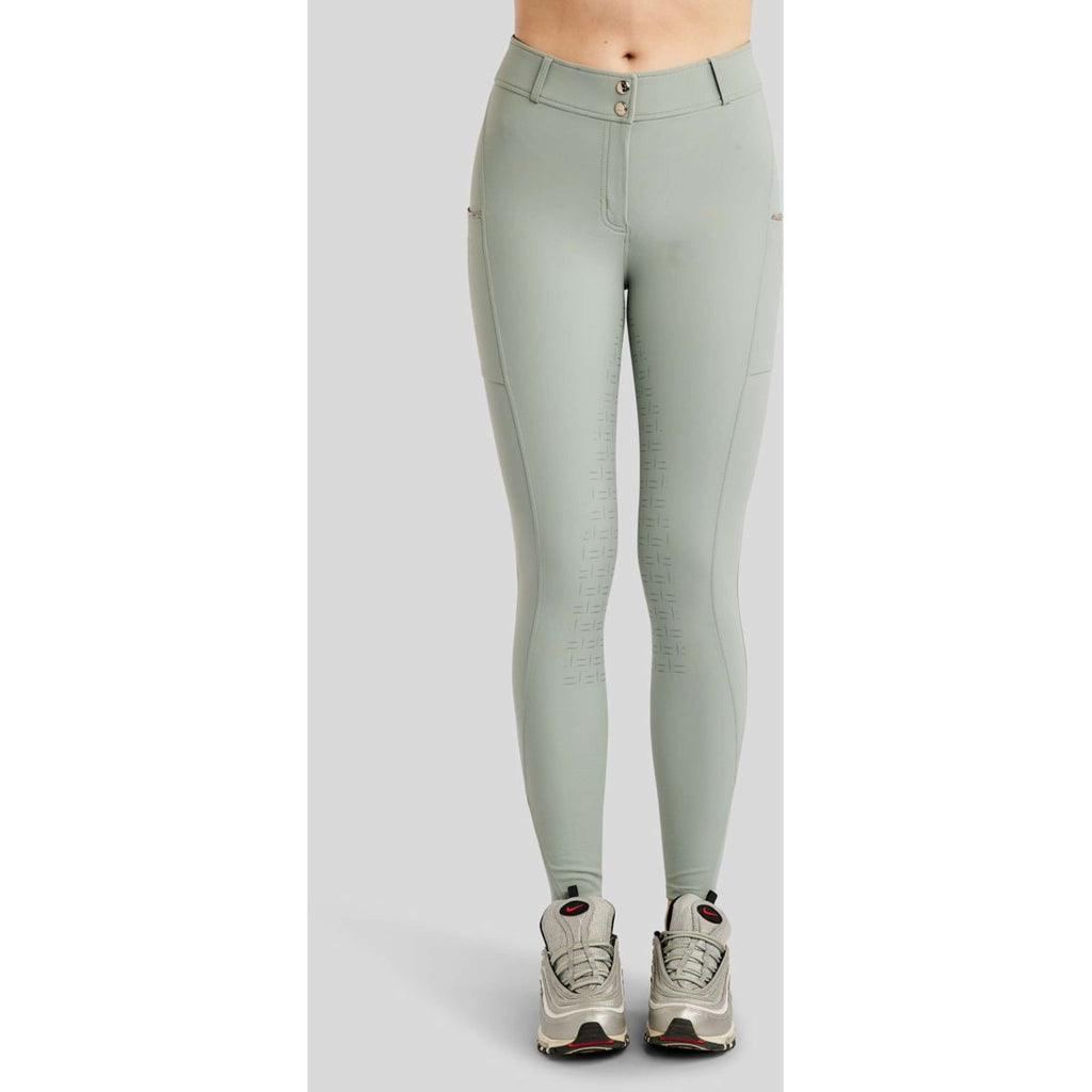 Montar Pantaloni da Equitazione MoLila Champagne Crystals Full Grip Torino