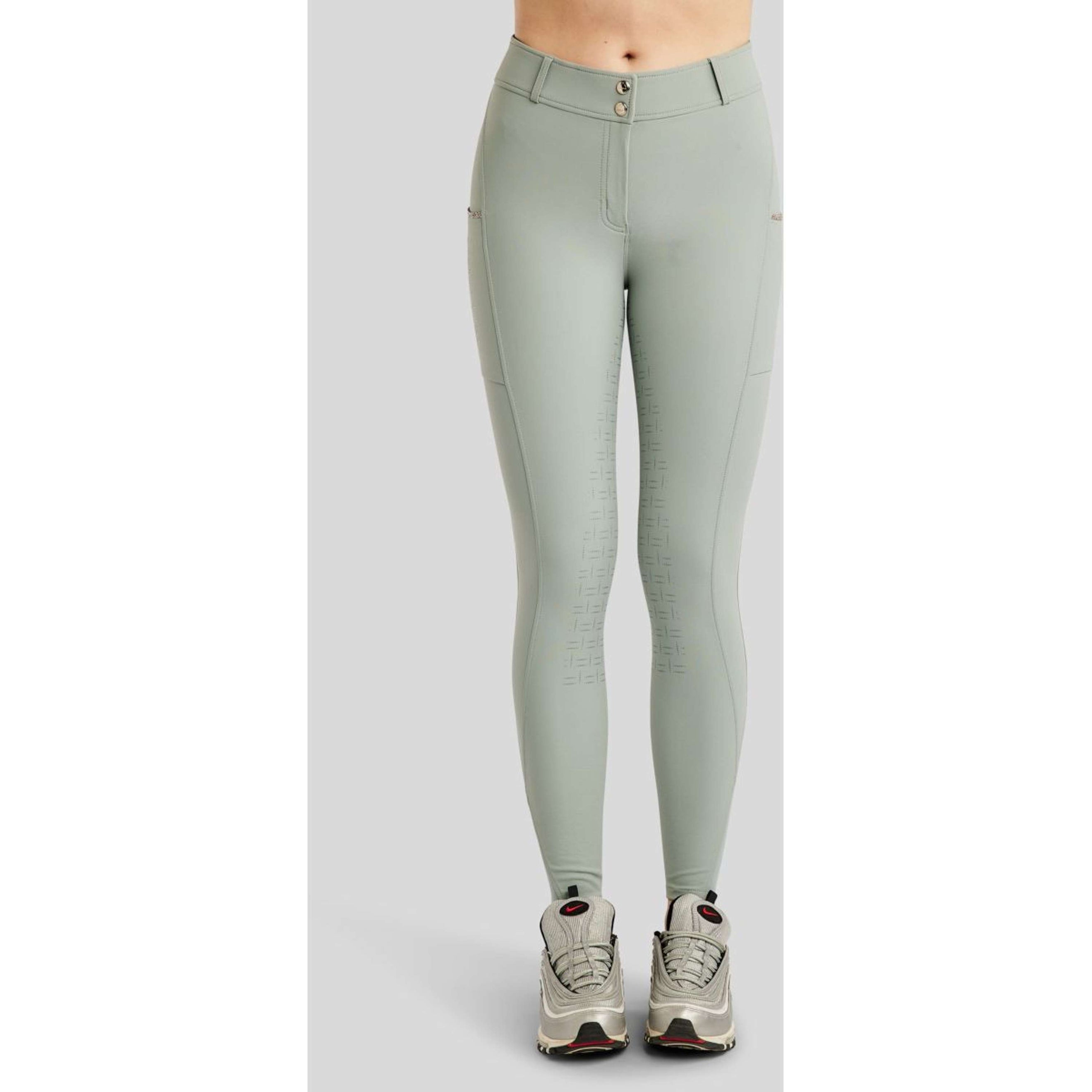 Montar Pantaloni da Equitazione MoLila Champagne Crystals Full Grip Torino