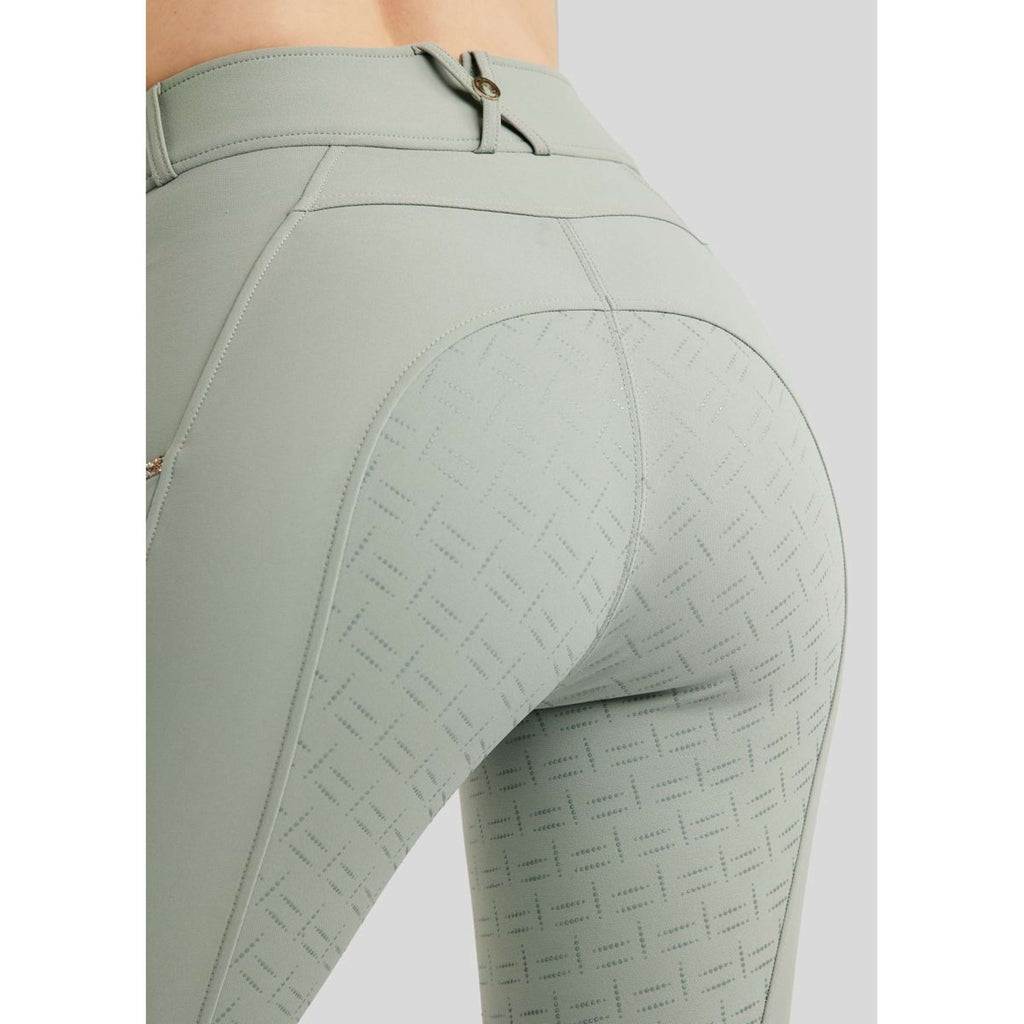 Montar Pantaloni da Equitazione MoLila Champagne Crystals Full Grip Torino