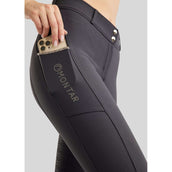 Montar Pantaloni da Equitazione MoLila Champagne Crystals Full Grip Slate Grey