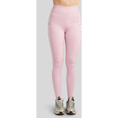 Montar Leggings da Equitazione MoPearl Pintuck Full Grip Candy Pink