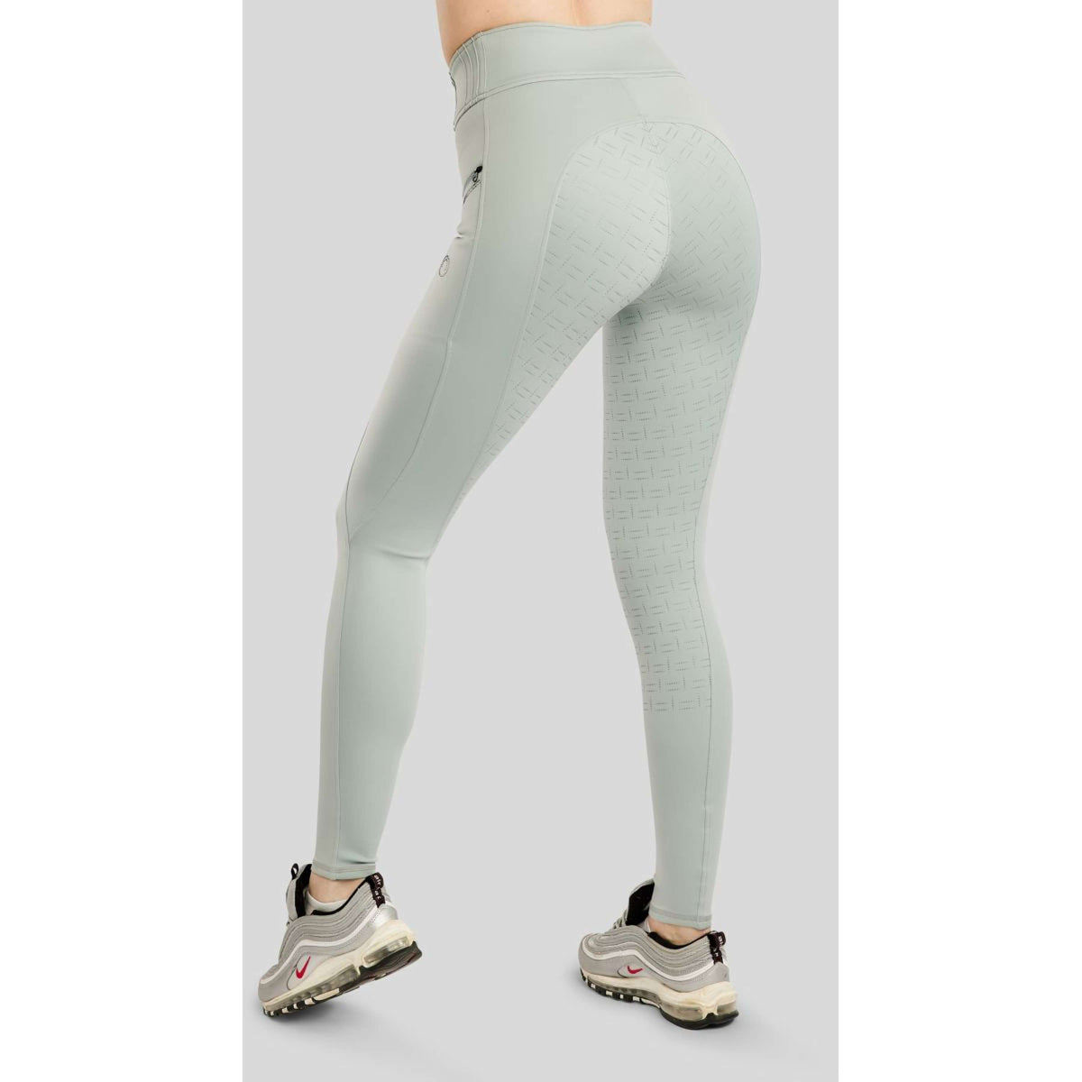 Montar Leggings da Equitazione MoPearl Pintuck Full Grip Torino