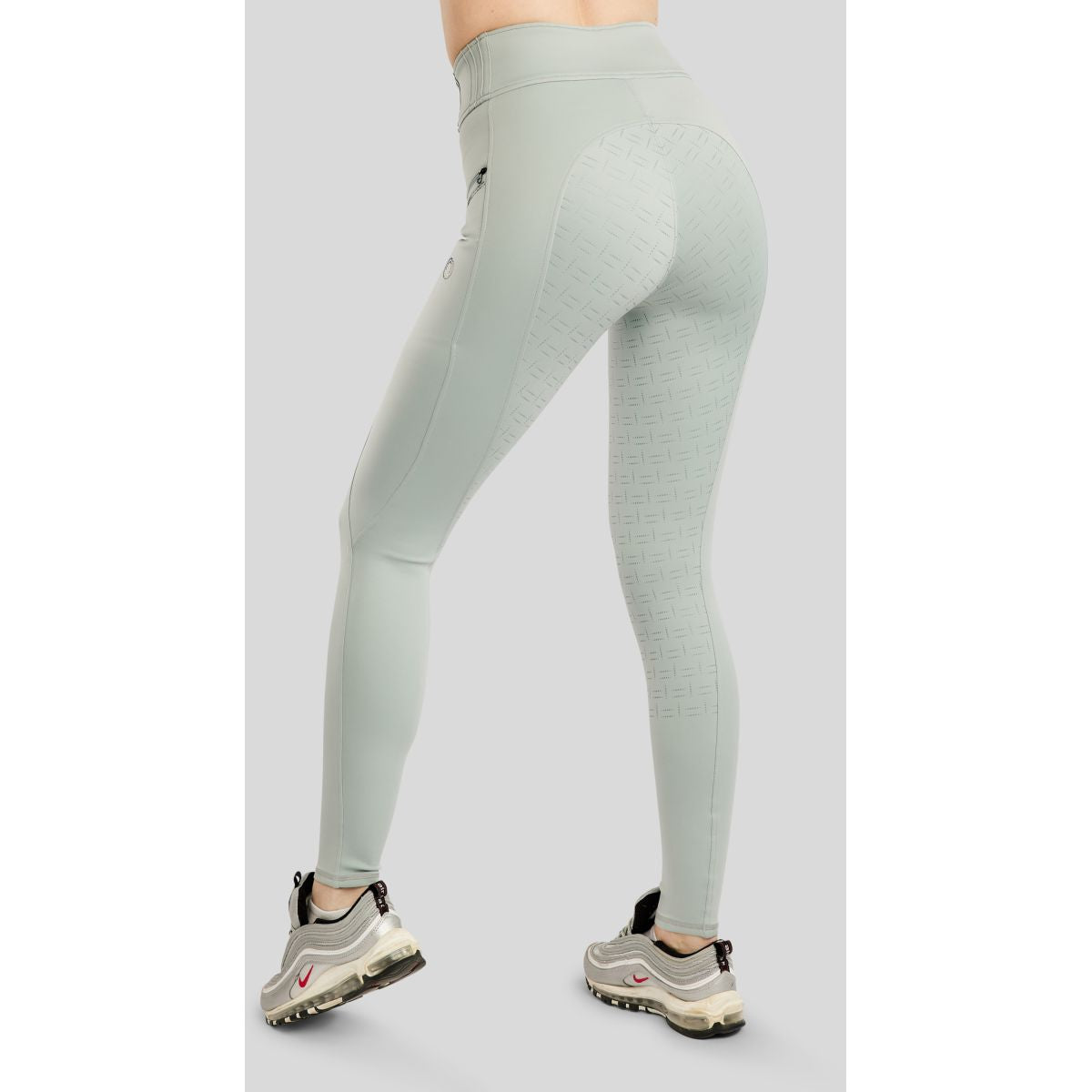 Montar Leggings da Equitazione MoPearl Pintuck Full Grip Torino