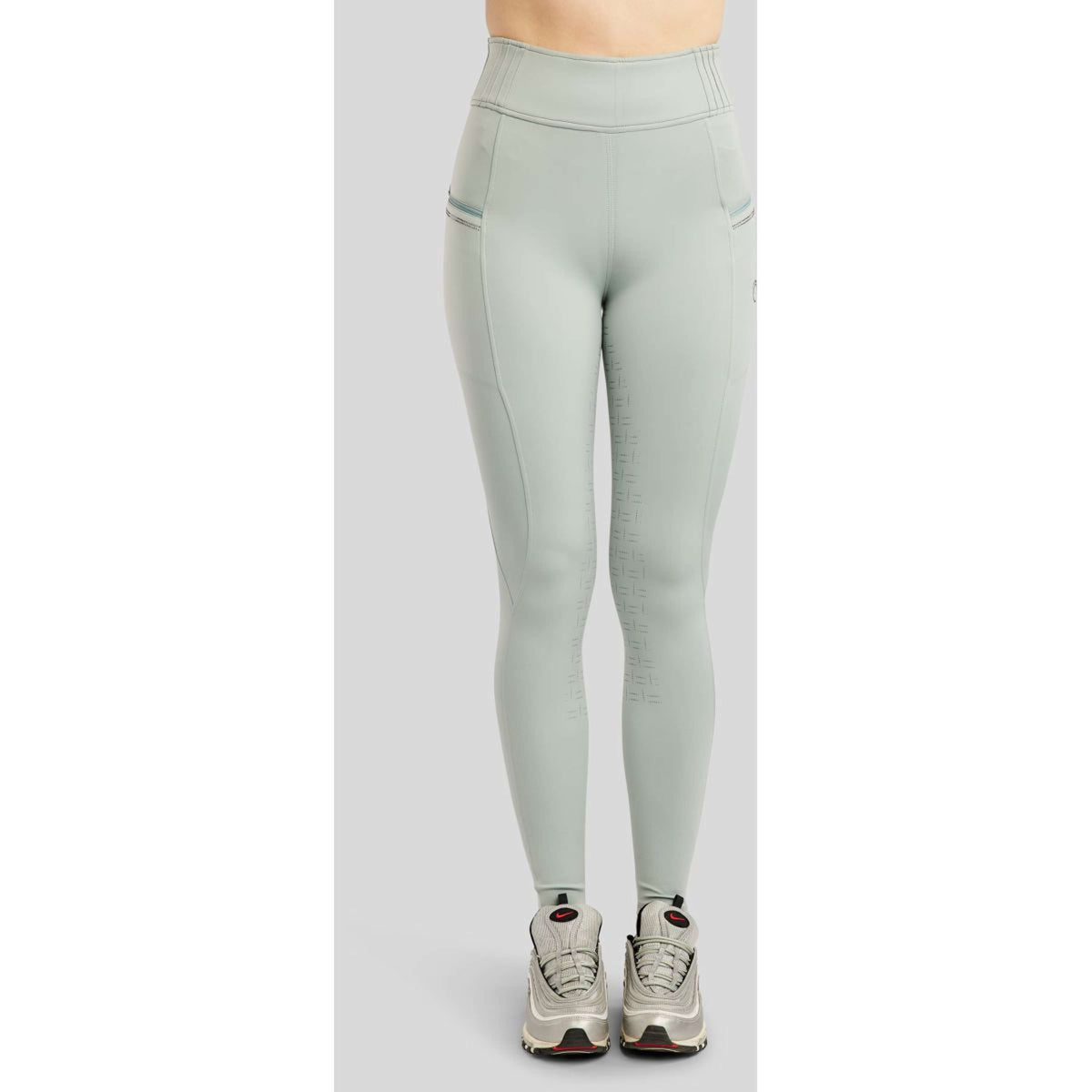 Montar Leggings da Equitazione MoPearl Pintuck Full Grip Torino