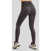 Montar Leggings da Equitazione MoPearl Pintuck Full Grip Slate Grey