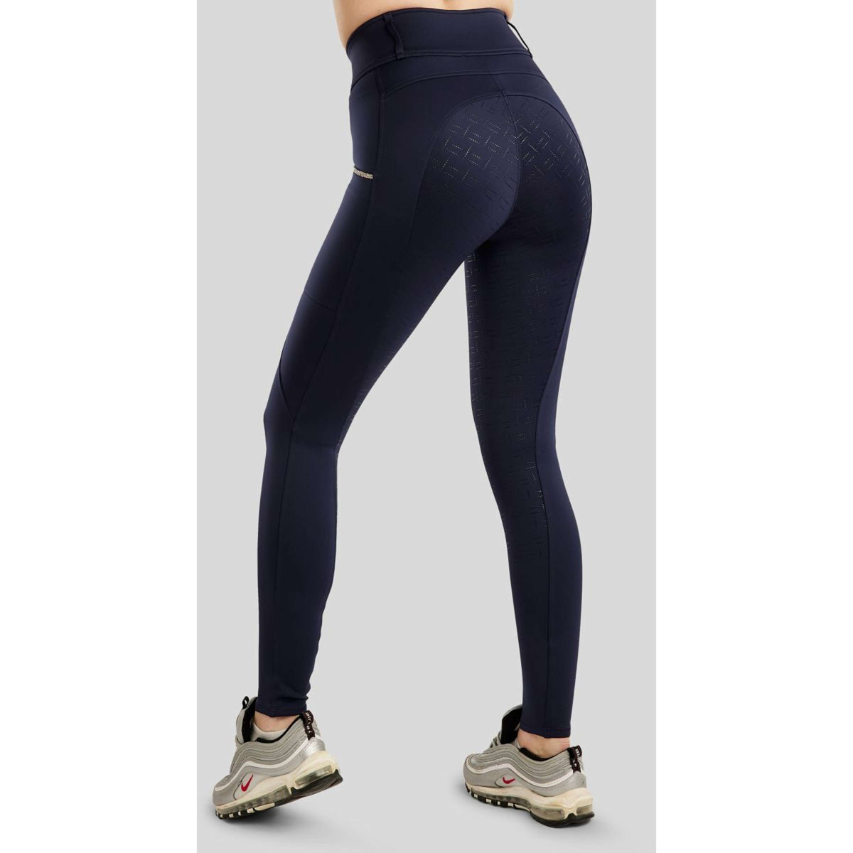 Montar Leggings da Equitazione MoLila Champagne Crystals Full Grip Navy