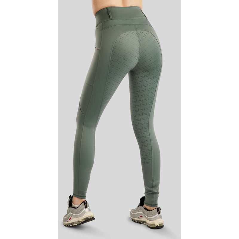 Montar Leggings da Equitazione MoLila Champagne Crystals Full Grip Giada
