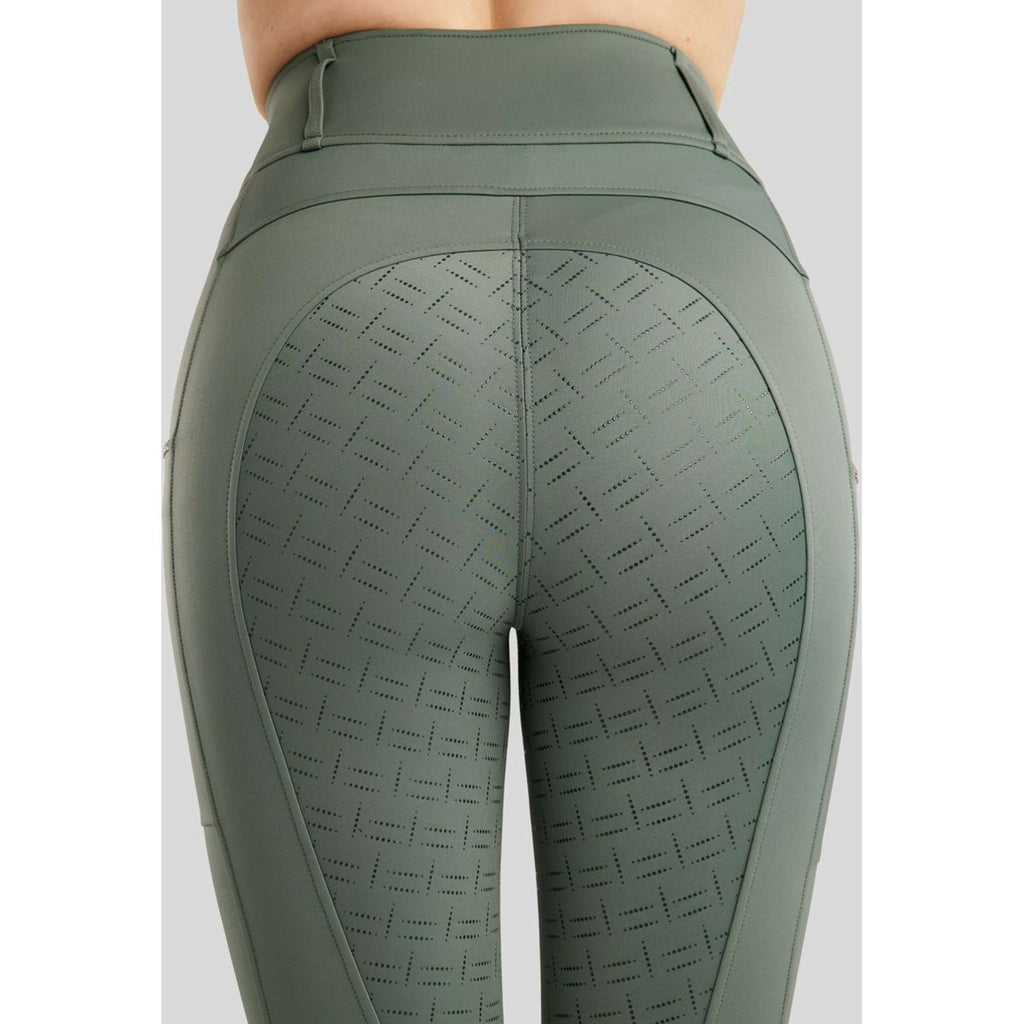 Montar Leggings da Equitazione MoLila Champagne Crystals Full Grip Giada
