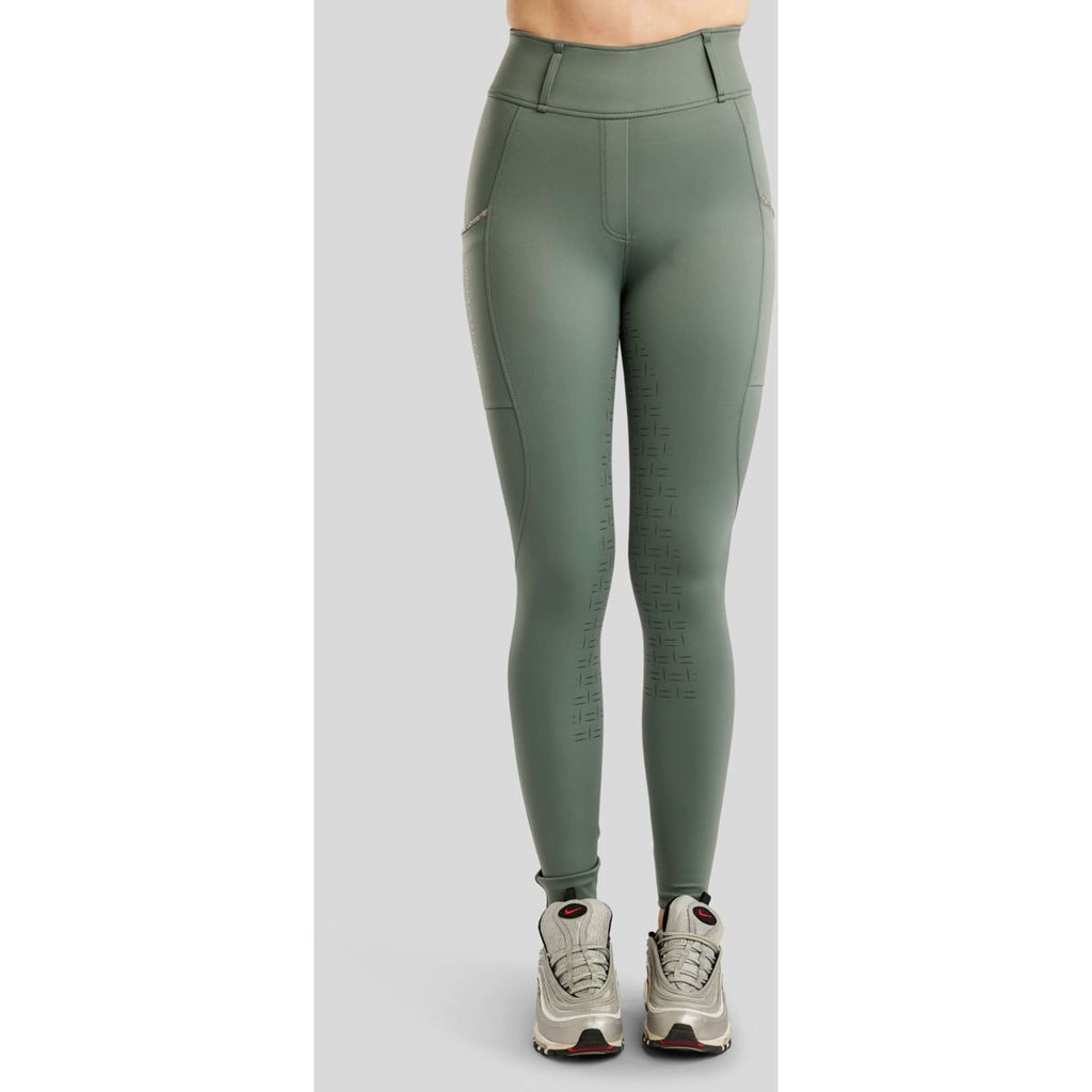 Montar Leggings da Equitazione MoLila Champagne Crystals Full Grip Giada