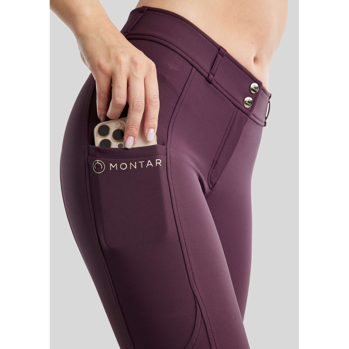 Montar Pantaloni da Equitazione MoPhilipa Full Grip Fig