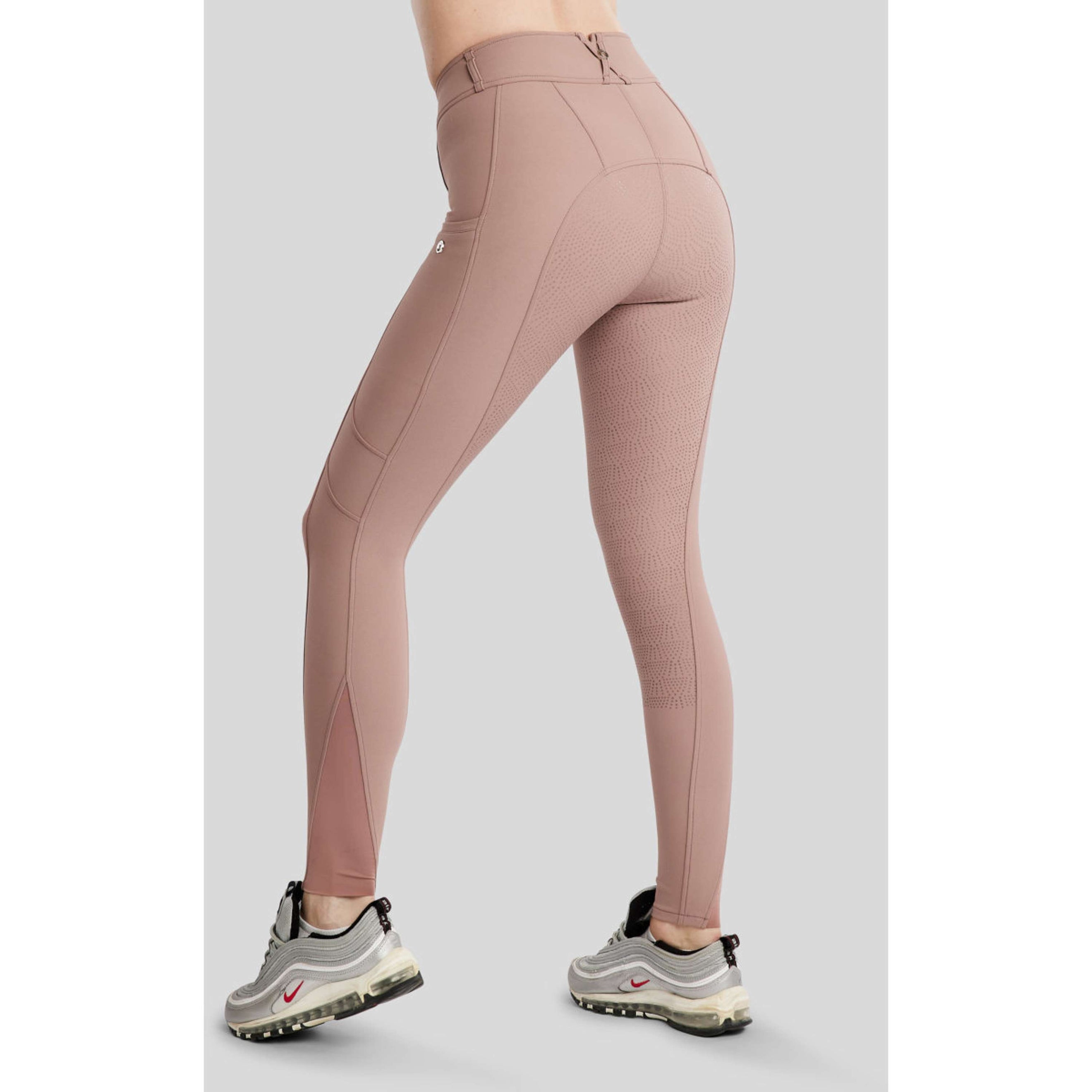 Montar Pantaloni da Equitazione MoPhilipa Full Grip Blush