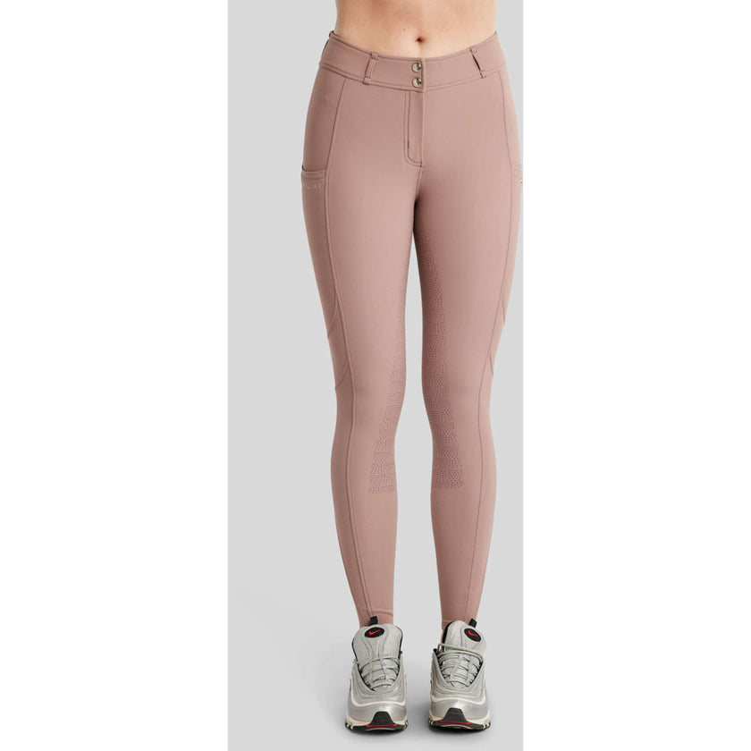Montar Pantaloni da Equitazione MoPhilipa Full Grip Blush