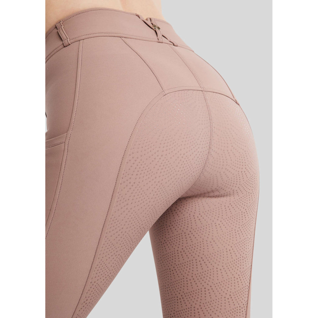 Montar Pantaloni da Equitazione MoPhilipa Full Grip Blush