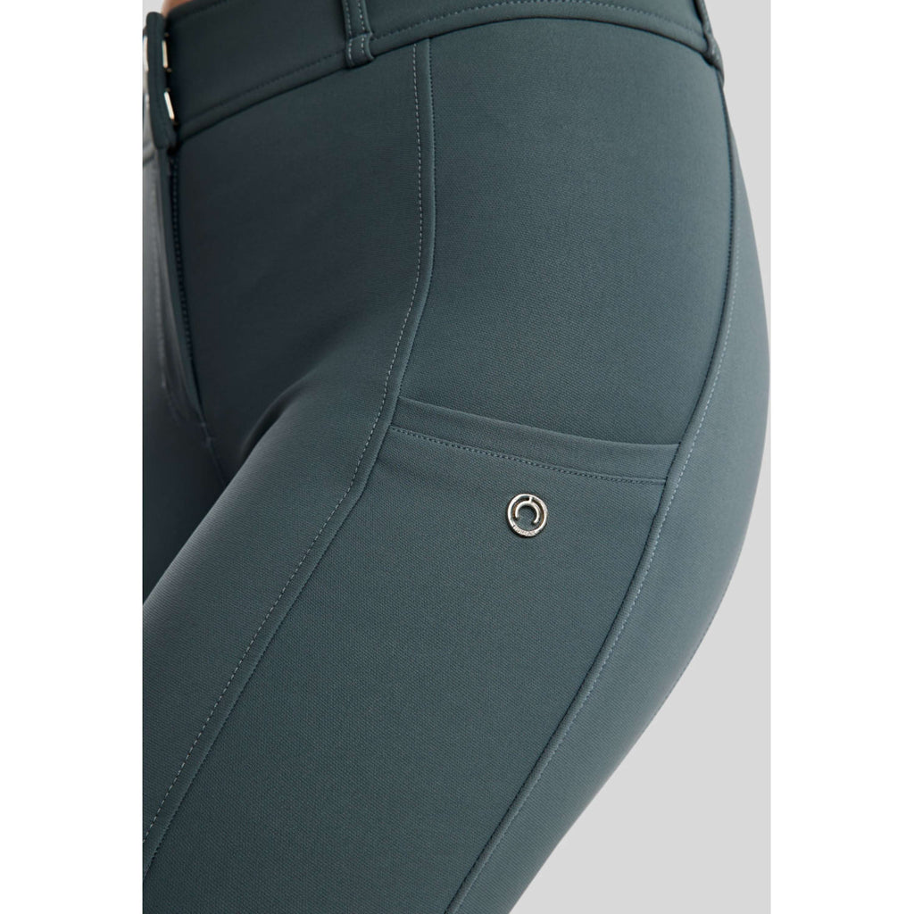 Montar Pantaloni da Equitazione MoPhilipa Full Grip Dark Slate