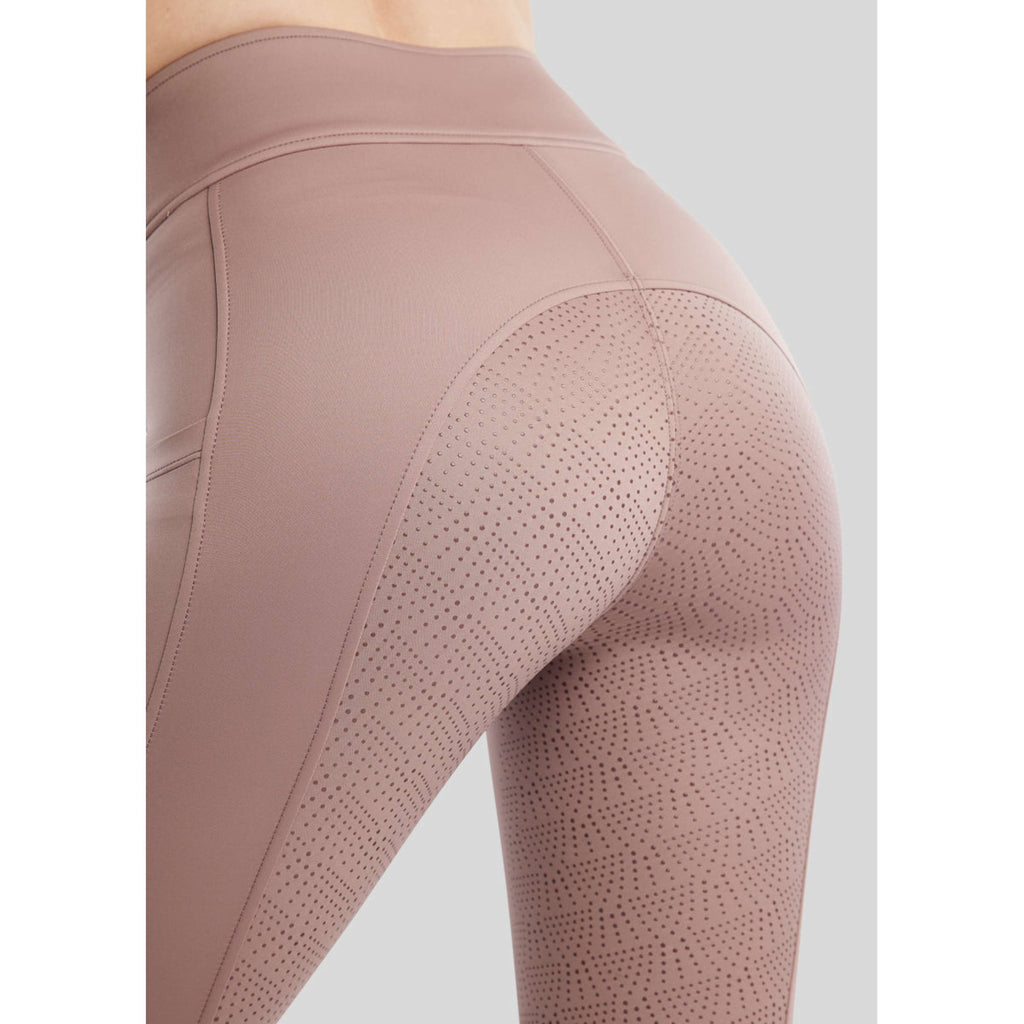 Montar Leggings da Equitazione MoTilley Full Grip Blush