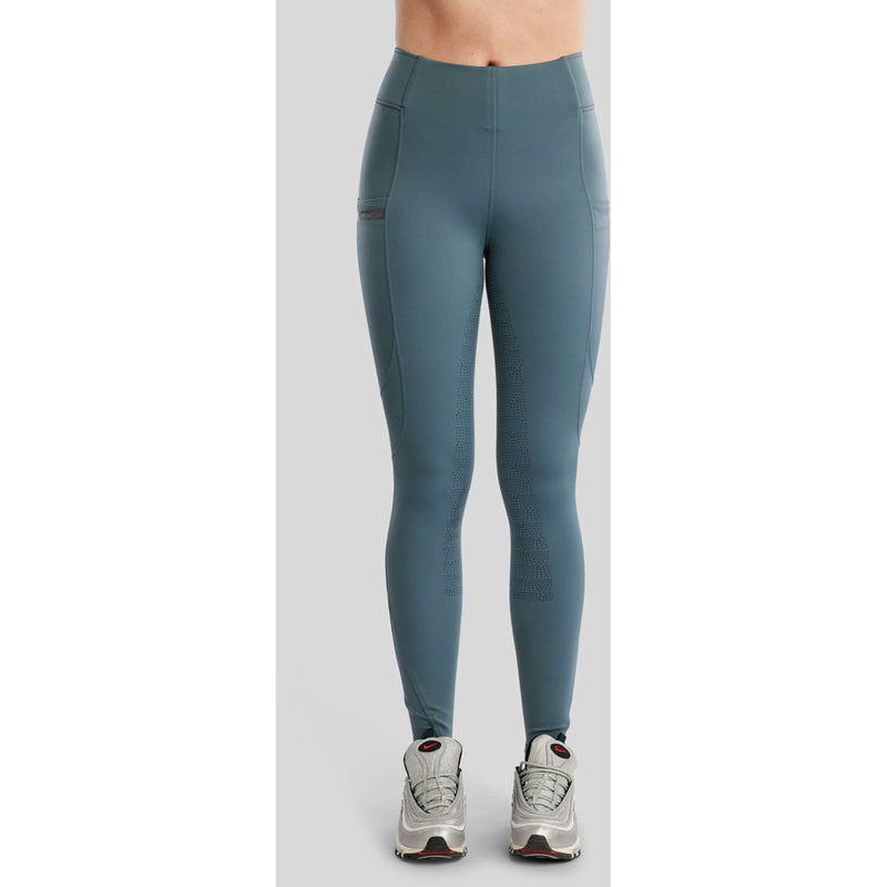 Montar Leggings da Equitazione MoTilley Full Grip Dark Slate