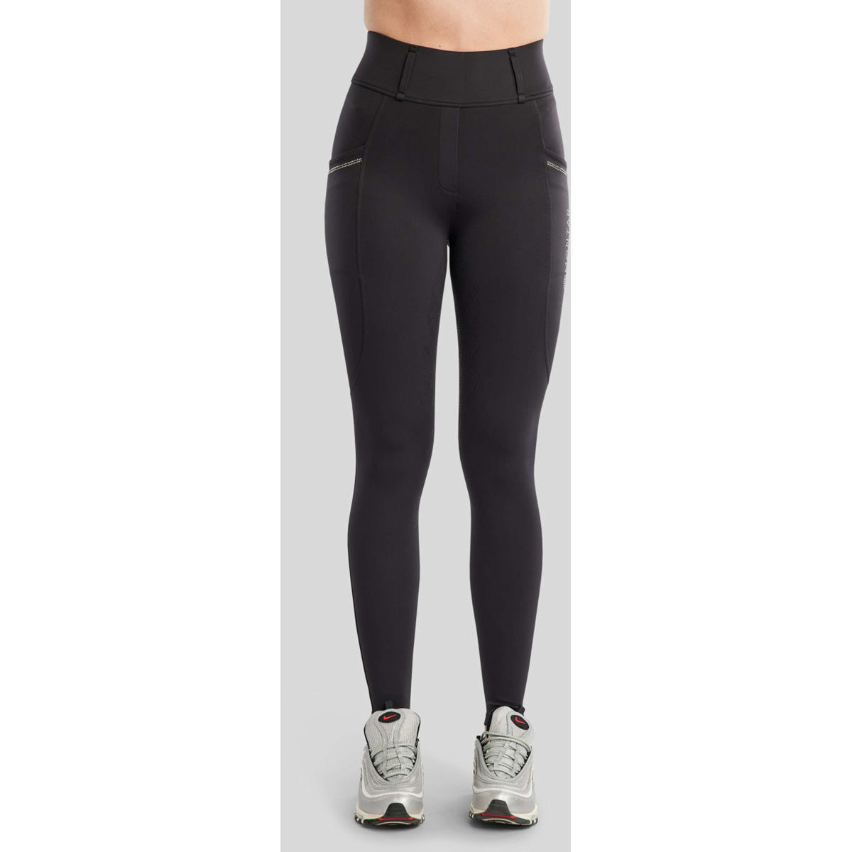 Montar Leggings da Equitazione MOEverlisa Full Grip Nero