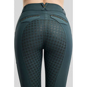 Montar Pantaloni da Equitazione MoVeronica Golden Quartz Full Grip Dark Slate