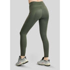 Montar Leggings da equitazione termici MoVeronica Golden Quartz Full Grip Forest Green