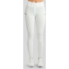 Montar Leggings da equitazione termici MoVeronica Golden Quartz Full Grip Bianco