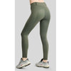 Montar Leggings da equitazione termici MoAddie Hybrid Gun Metal Logo Full Grip Forest Green