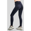 Montar Leggings da equitazione termici MoAddie Hybrid Gun Metal Logo Full Grip Navy