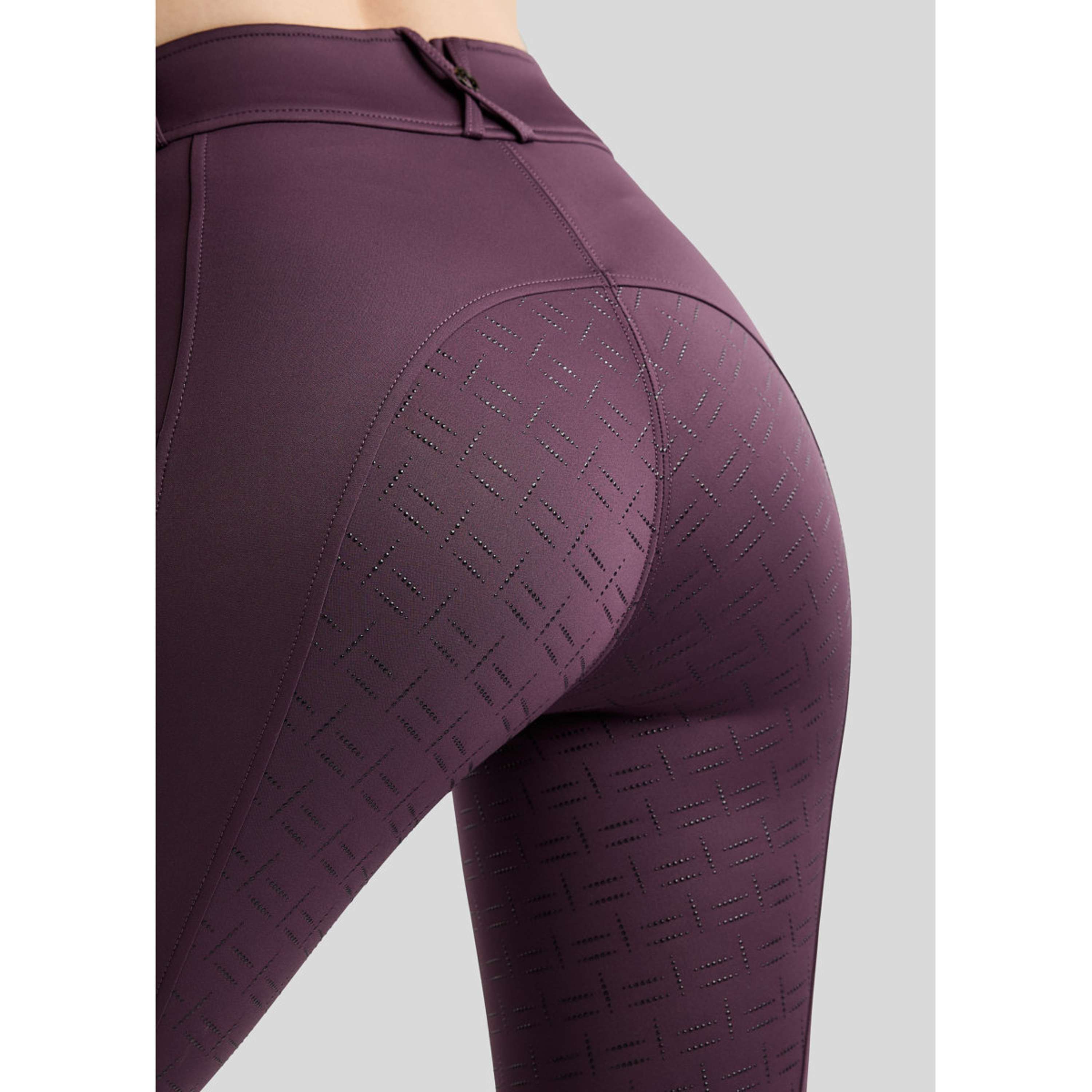 Montar Pantaloni da Equitazione MoFair Full Grip Fig