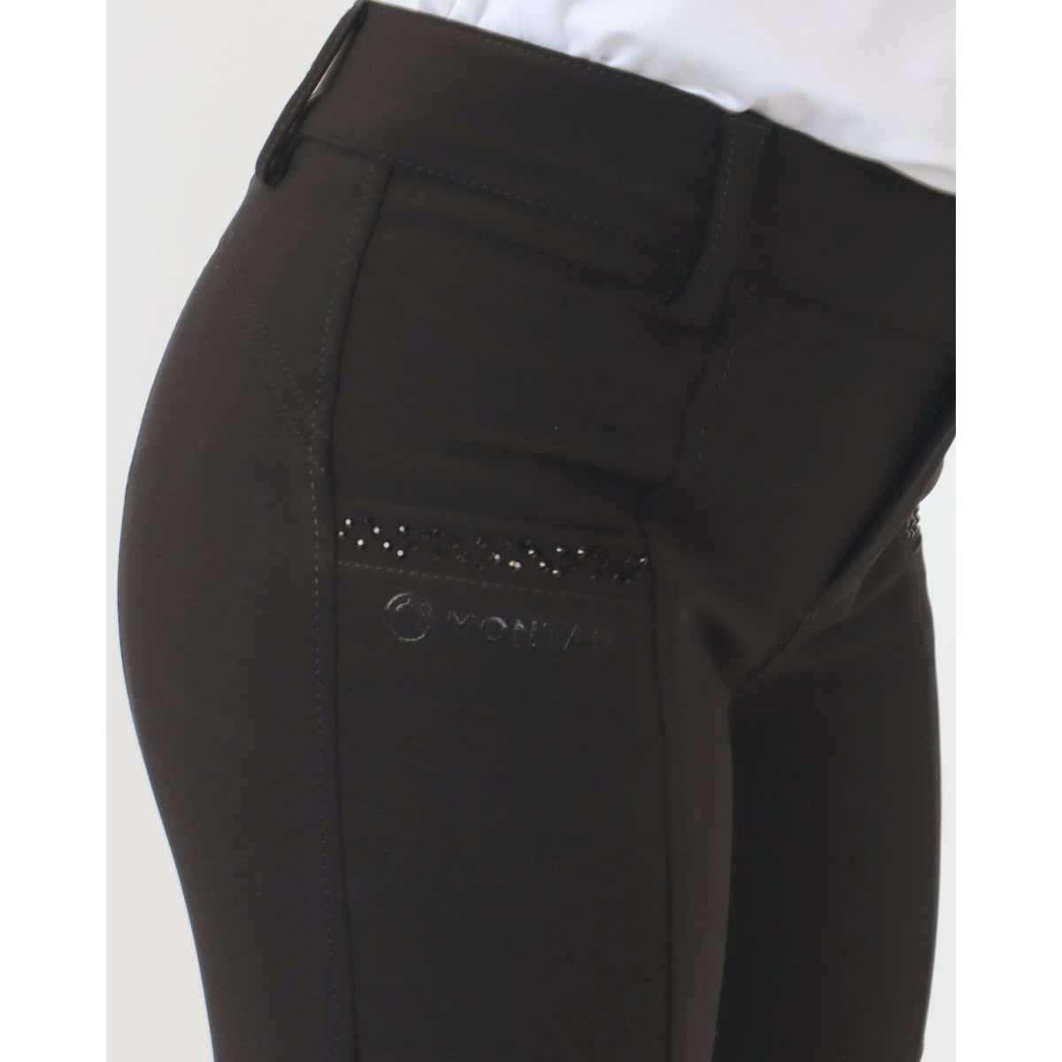 Montar Calzoni Crystal Full Grip Nero