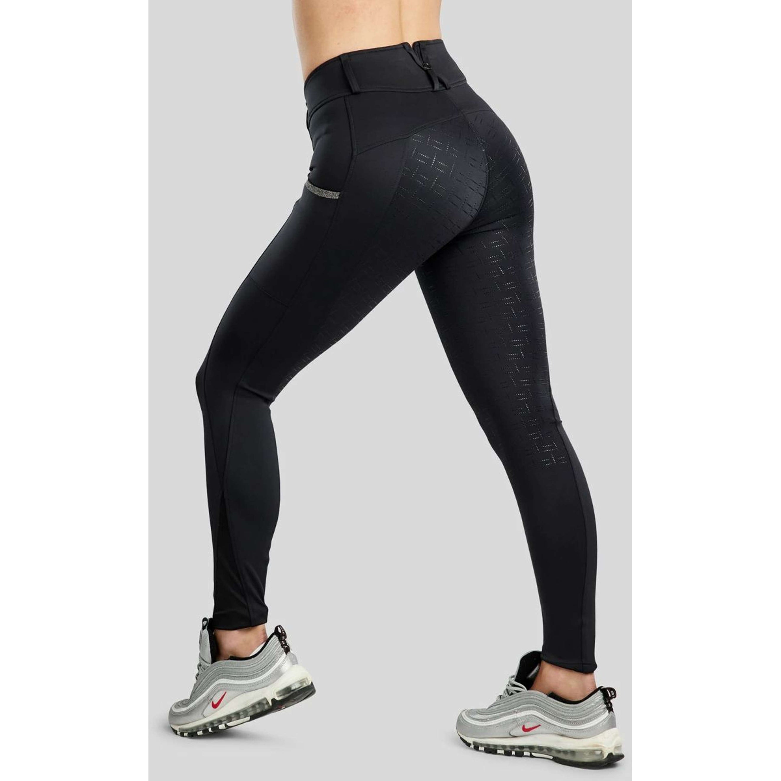 Montar Leggings da Equitazione MoGloria Full Grip Nero Montar Leggings da Equitazione MoGloria Full Grip Nero