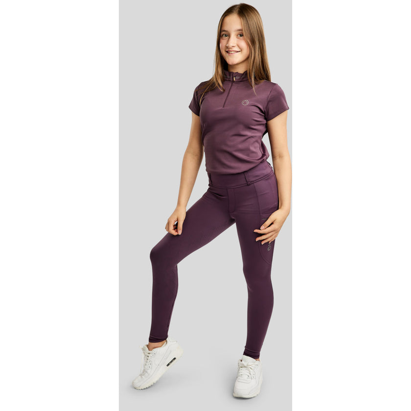Montar Leggings da Equitazione MOEverlisa Kids Full Grip Fig Montar Leggings da Equitazione MOEverlisa Kids Full Grip Fig