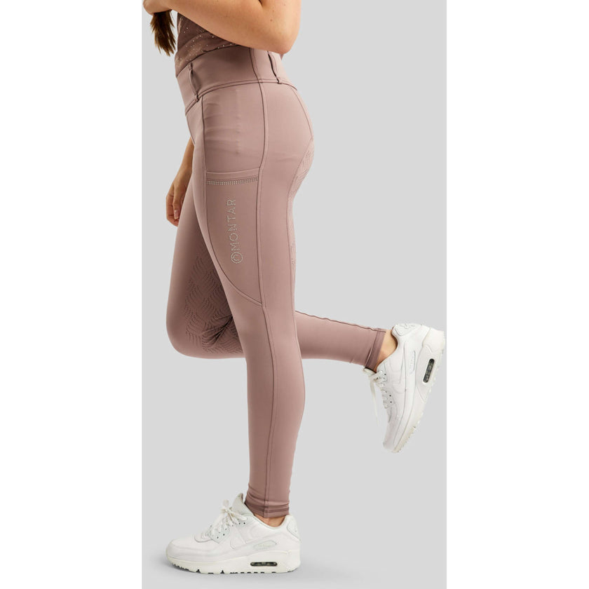 Montar Leggings da Equitazione MOEverlisa Kids Full Grip Blush Montar Leggings da Equitazione MOEverlisa Kids Full Grip Blush