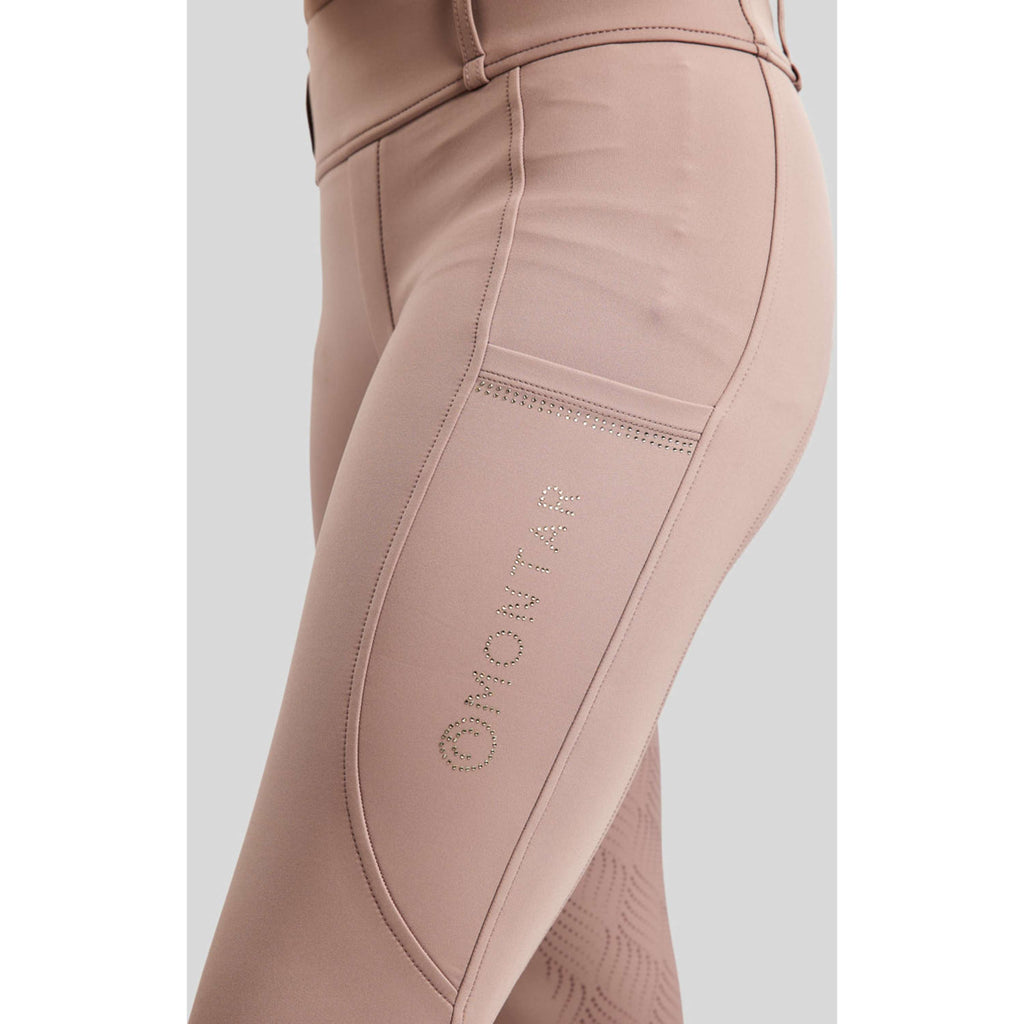 Montar Leggings da Equitazione MOEverlisa Kids Full Grip Blush
