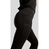 Montar Leggings da Equitazione MOEverlisa Kids Full Grip Nero