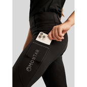 Montar Leggings da Equitazione MOEverlisa Kids Full Grip Nero