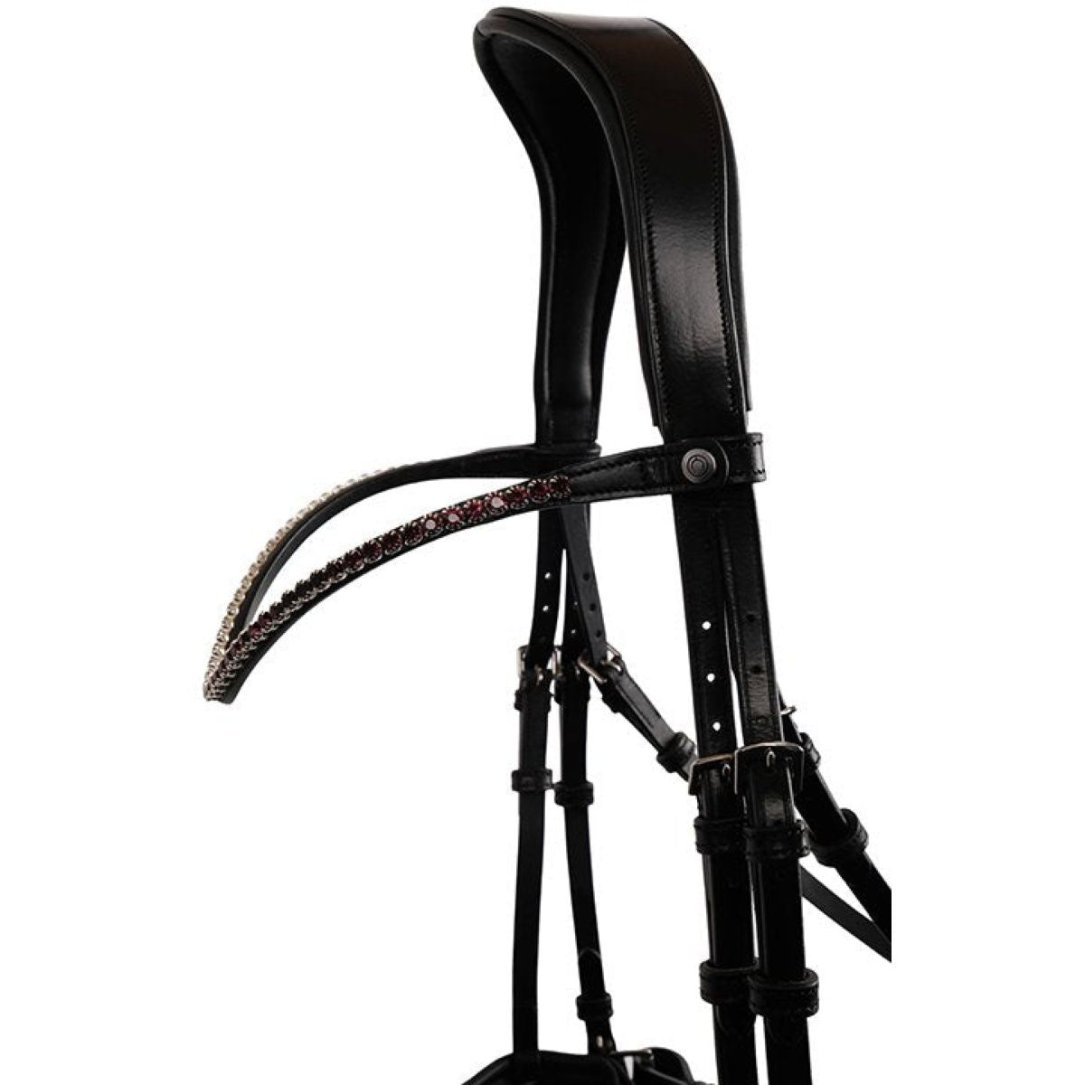 Montar Frontalino Fair Crystal Curved Prugna/Nero