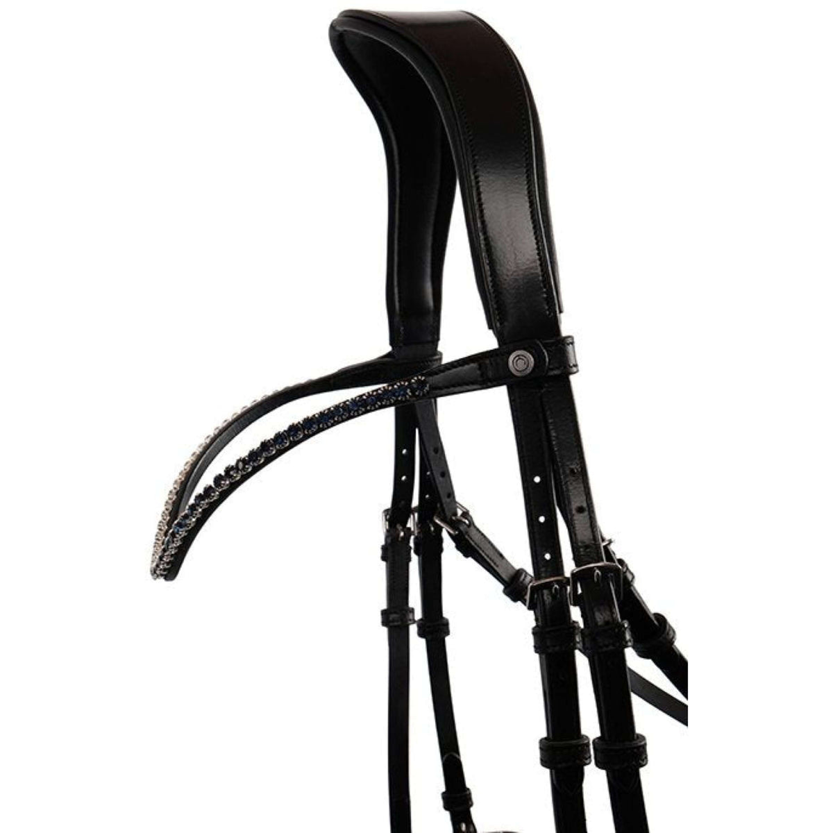 Montar Frontalino Fair Crystal Curved Blu marino/nero