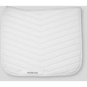 Montar Sottosella Fair Gun Metal Crystals Dressage Bianco