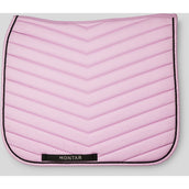 Montar Sottosella Fair Gun Metal Crystals Dressage Candy Pink